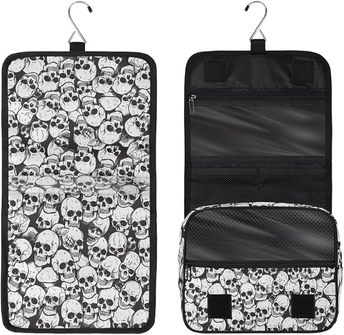 Z Abstract Halloween White Skull