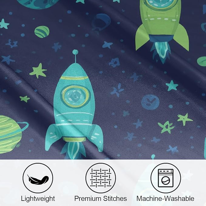 Space Rocket Blue
