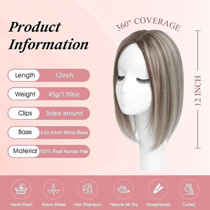 Ombre Brown with Blonde Highlight