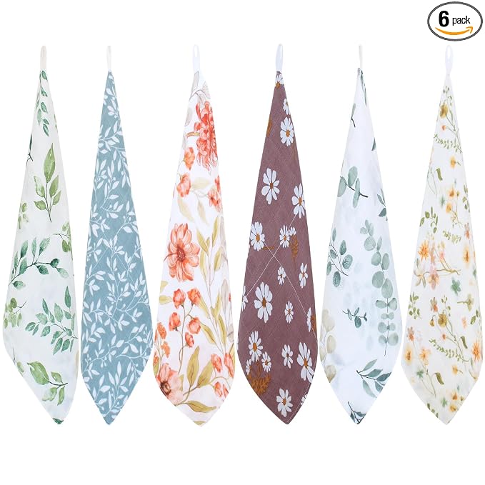 6 Pack Floral Pattern