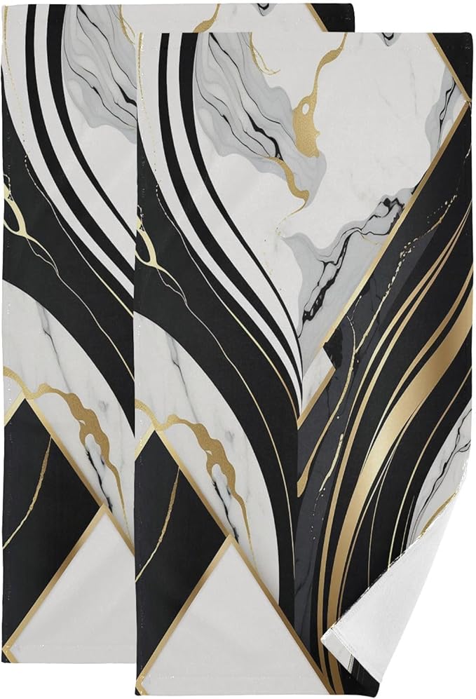 Black White Marble