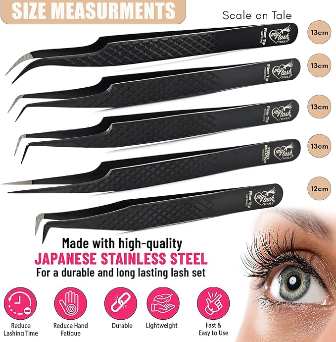 Lash Tweezers Set/Ftlt-121
