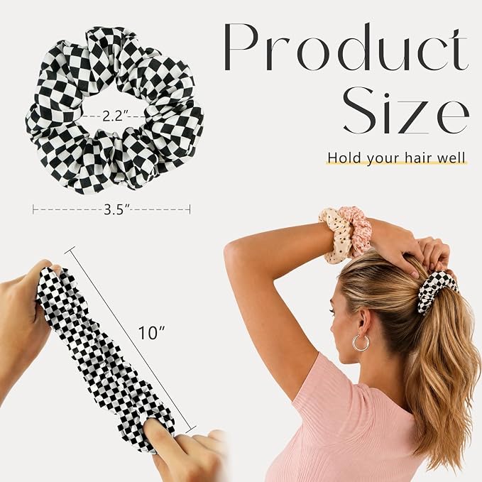 Checkered Pattern (3pcs)