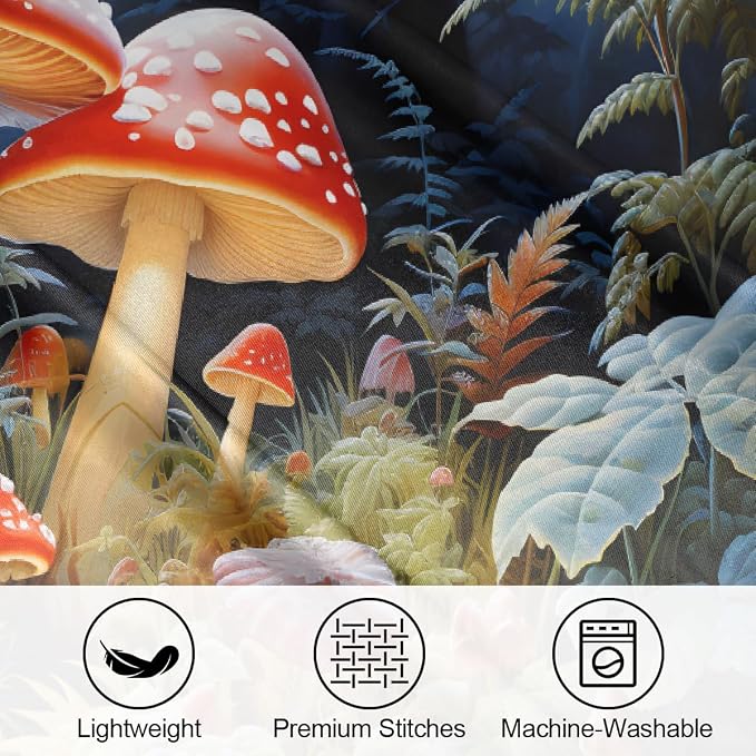 Red Mushroom Forest