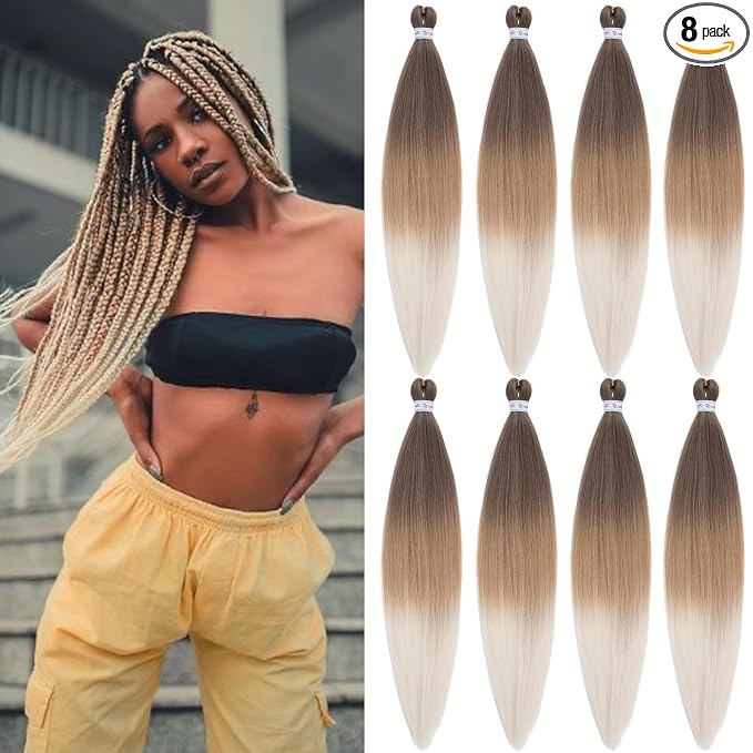 4/27/613 Braiding Hair 8 Packs