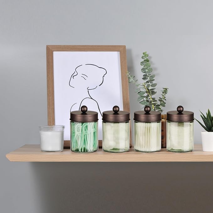 Jar Sage Green/Lid Bronze