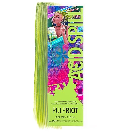 Acid Spill (Lime Green)
