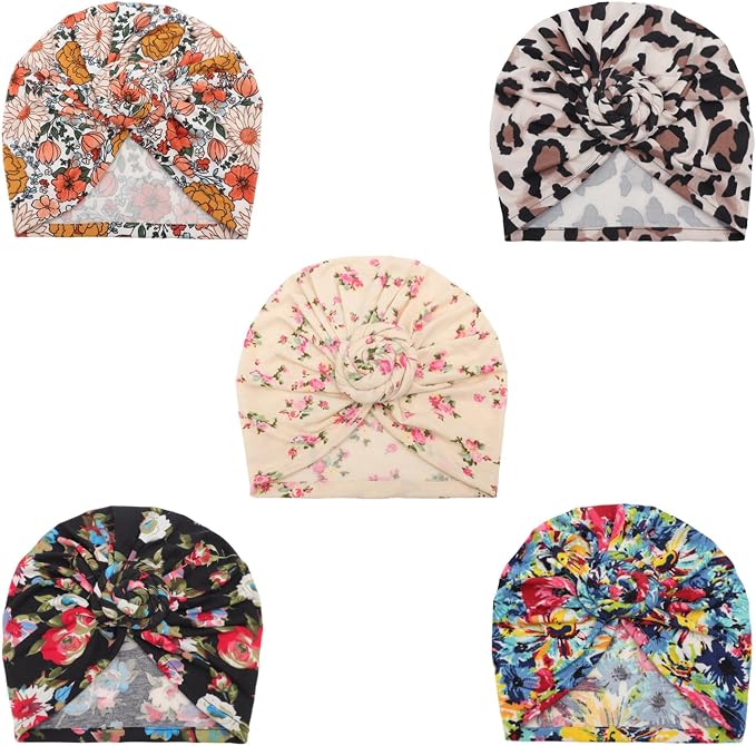 5 Pcs Floral Donuts C