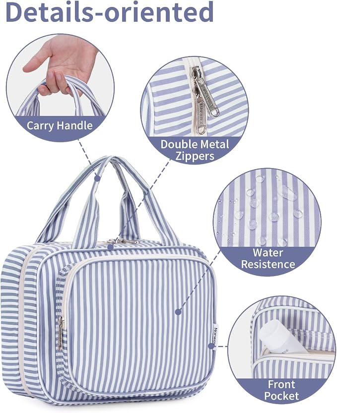C-Greyish Blue Stripe