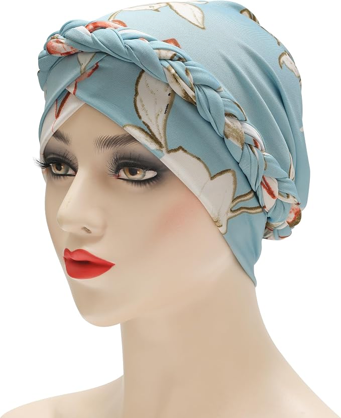 Braid Floral Light Blue