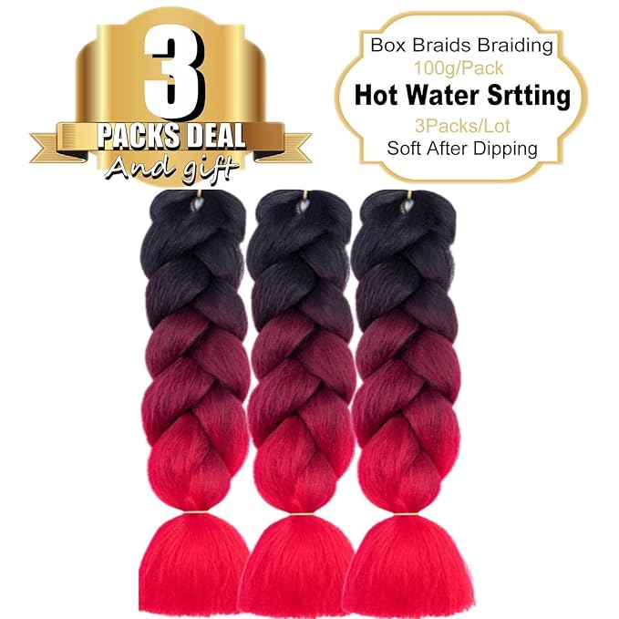 Black to Deep Red to Red