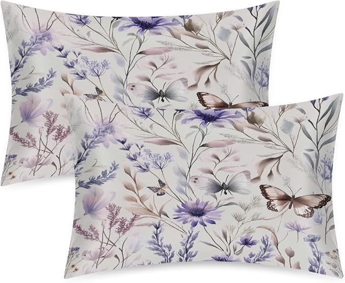 Wildflowers Butterfly Purple
