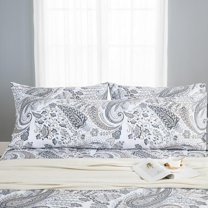 Grey Paisley
