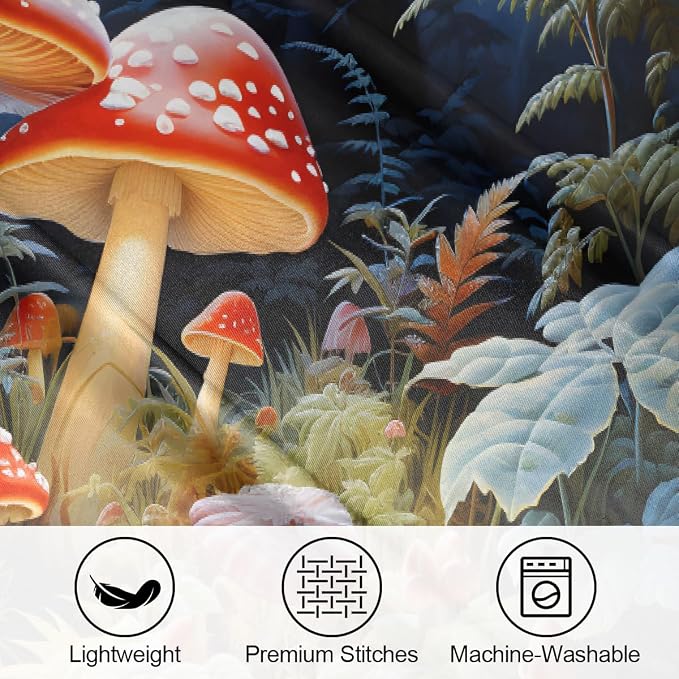 Red Mushroom Forest