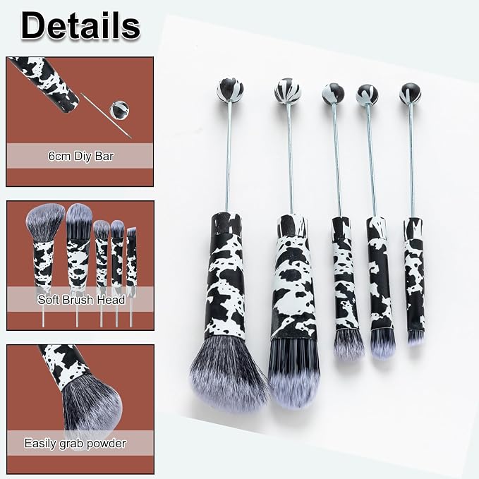 brushes cow