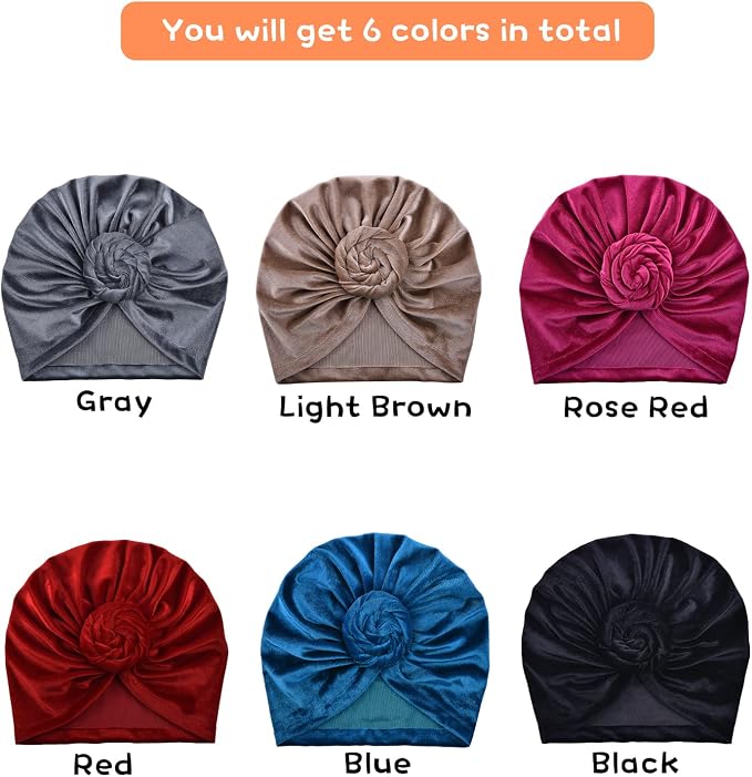 6 Colors /Gray Brown Red Blue Black Rose Red