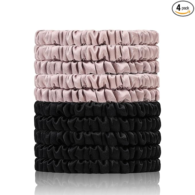 10Pcs(Black*5+Lotus Pink*5)