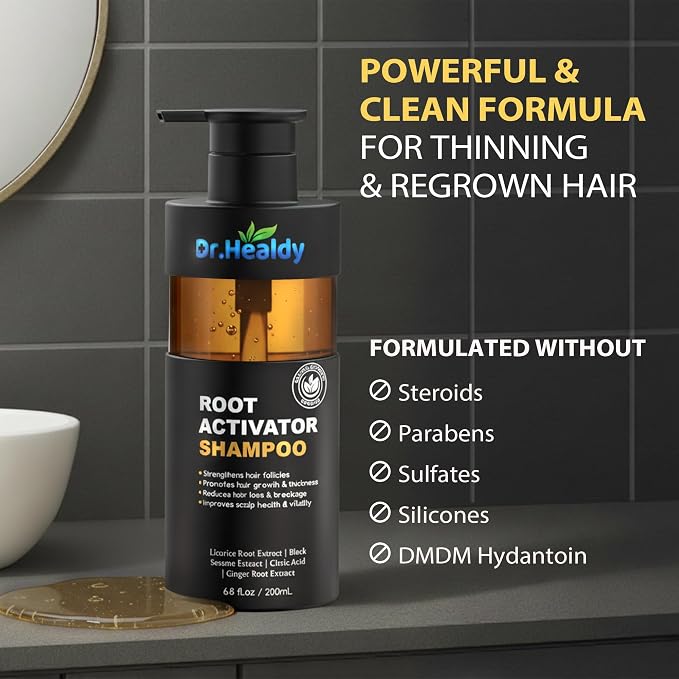 2PCS Root Activator Shampoo