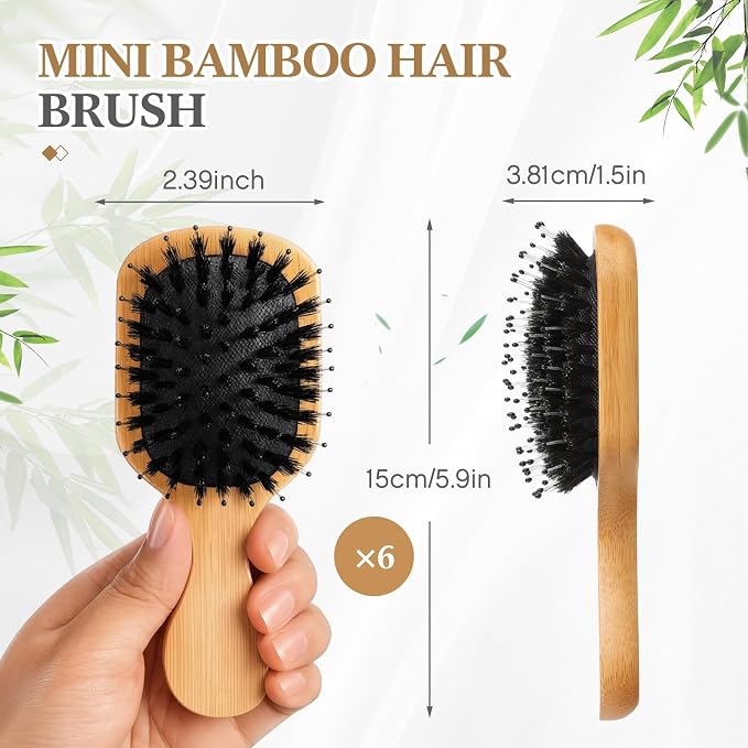 Square, Nylon and Boar Bristles