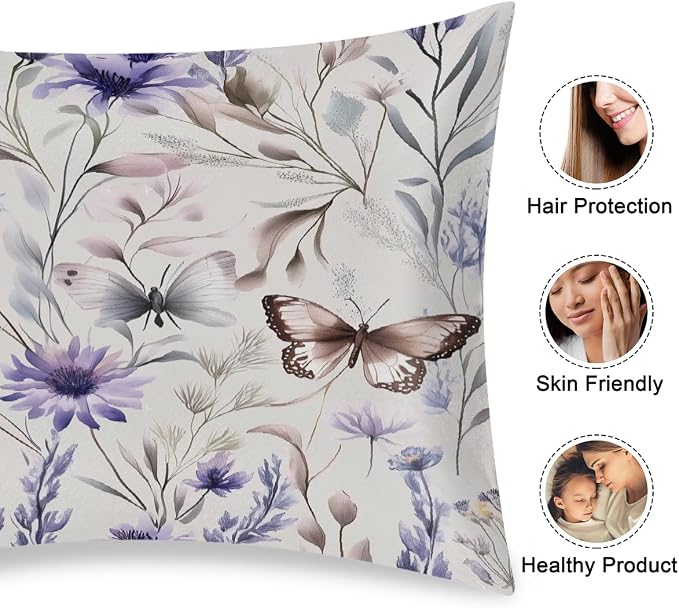 Wildflowers Butterfly Purple