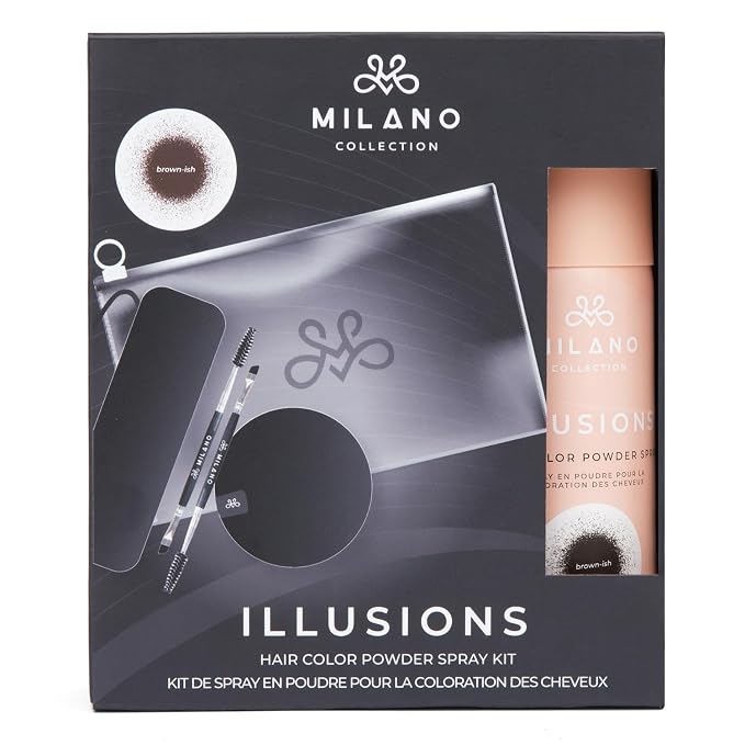 Kit Hair Color Powder Spray - Brownish