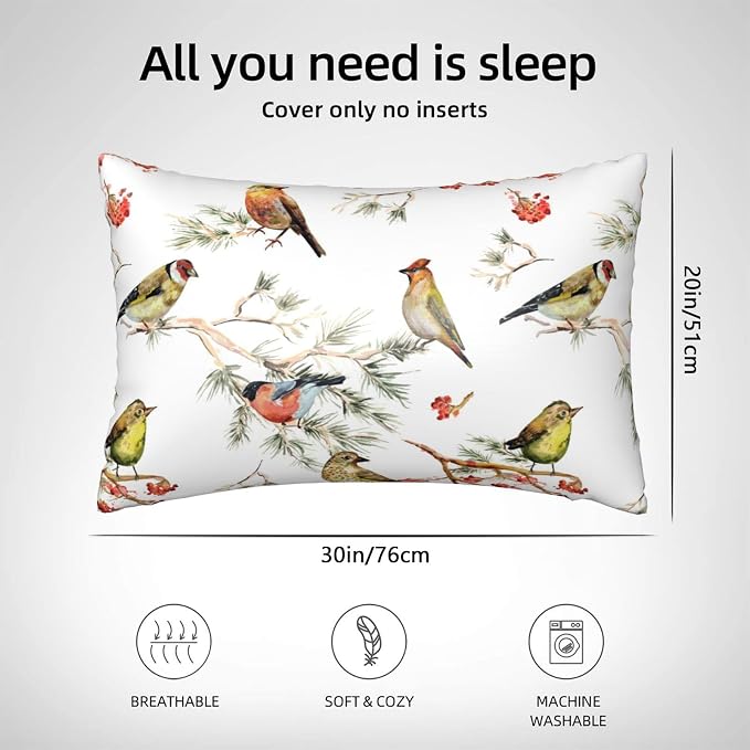 Watercolor Forest Birds Floral