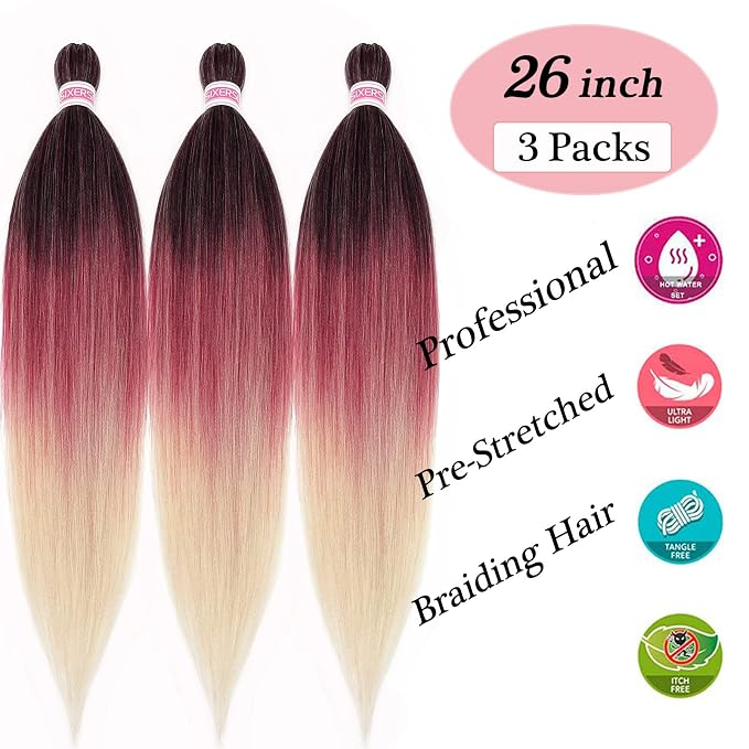 Mixed Color Braiding Hair
