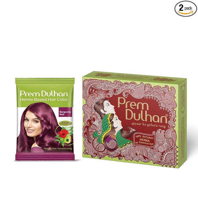 Burgundy Hair Color (Green Box Cone)