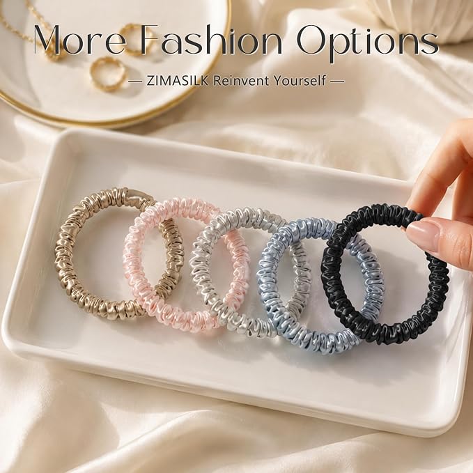 Black, Taupe, Dusty Blue, Light Gray, Pink (5pcs)