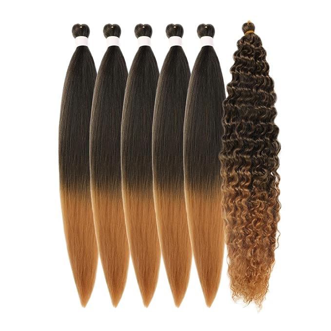 Black to Honey Blonde