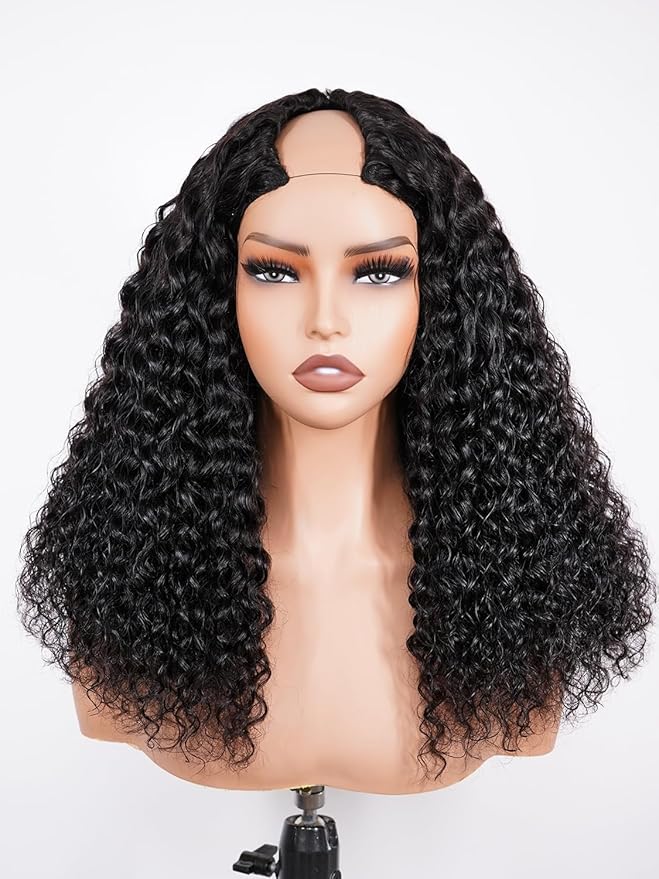 V Part Wig
