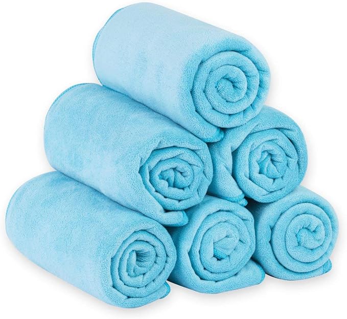 Microfiber Aquamarine