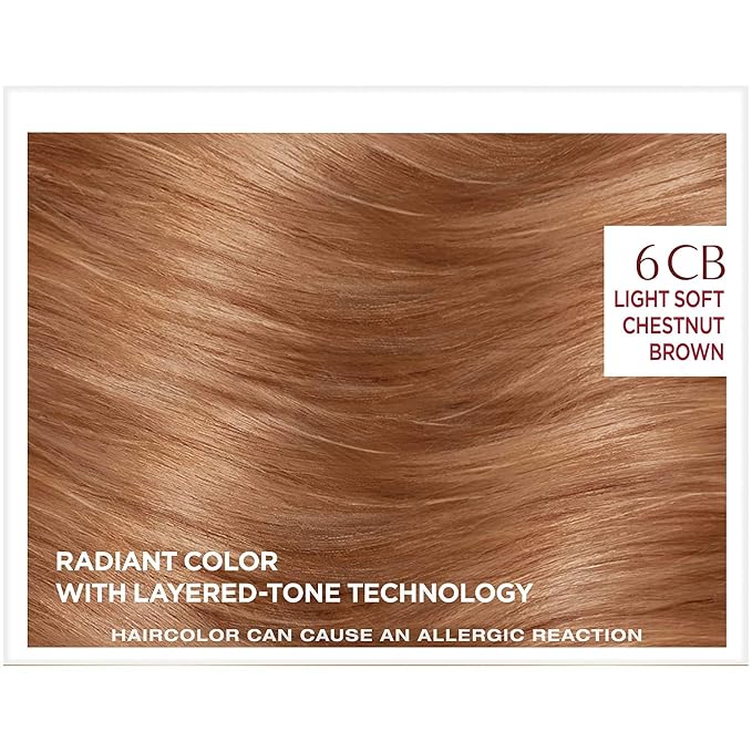 6CB Light Soft Chesnut Brown