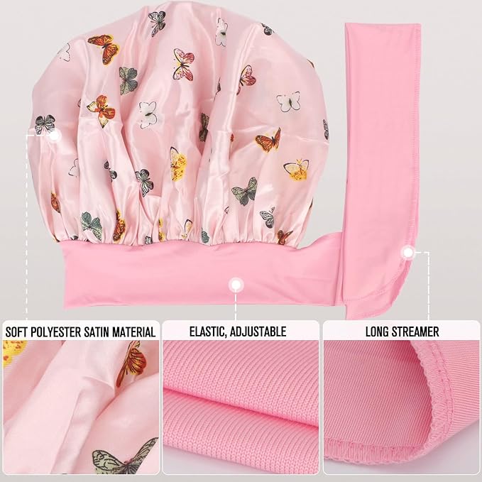 Butterfly Pattern Black+pink