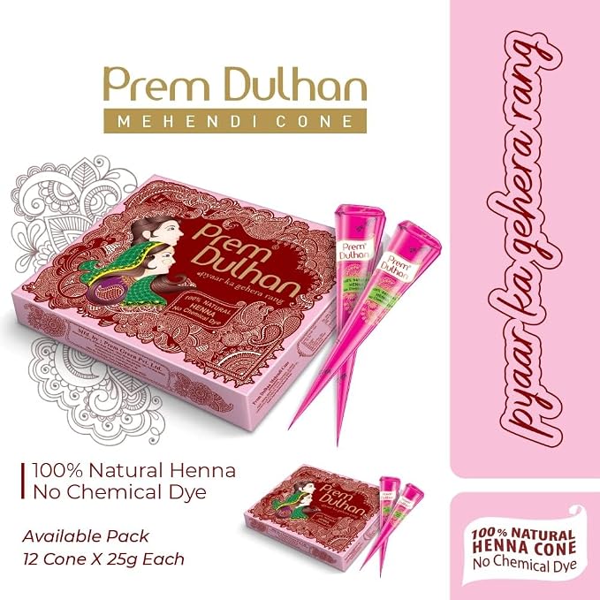 Natural Black Hair Color (Pink Box Cone)