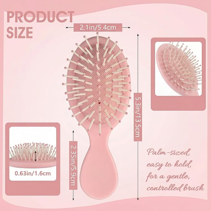 8pcs White&Pink