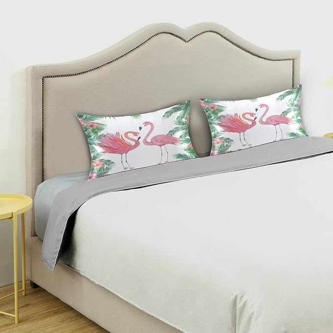 Tropical Palm Tree Flamingo