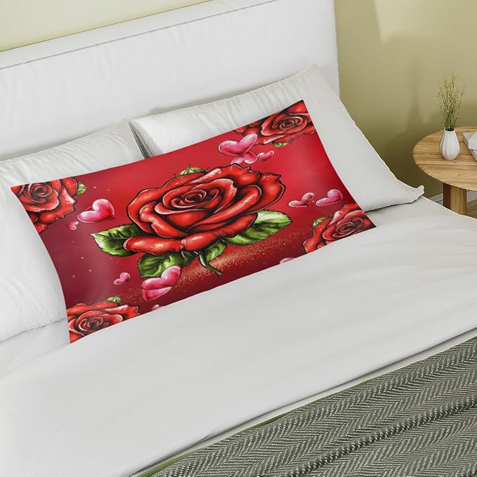 E Valentine Red Roses