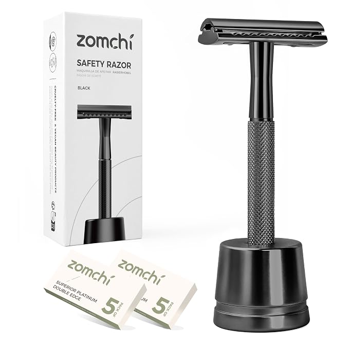 Black Razor with Stand
