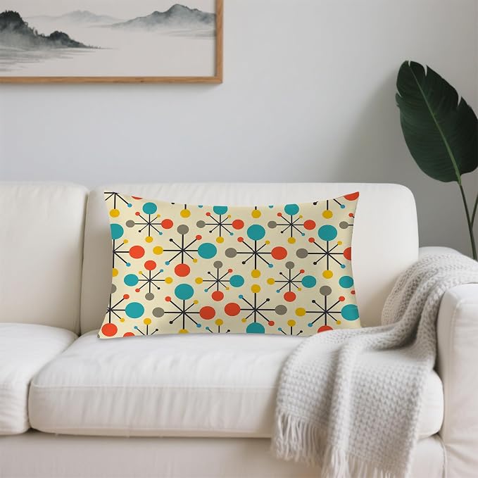 Mid Century Fifties Modern Atomic Retro Colors