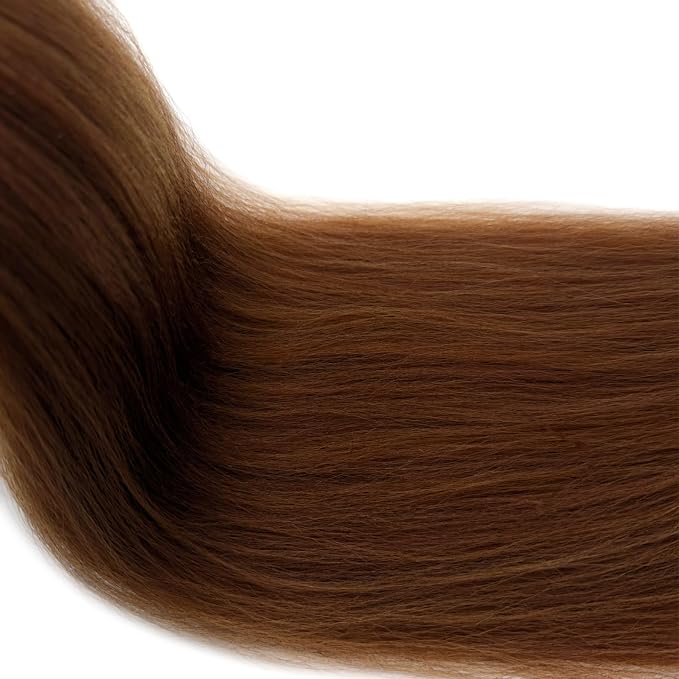 Mixed Honey Blonde Brown Braiding Hair Pre Stretched