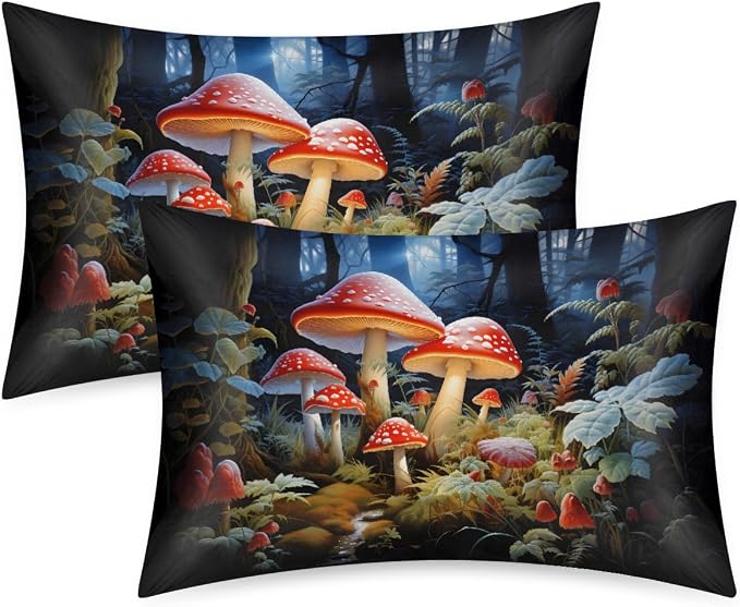 Red Mushroom Forest