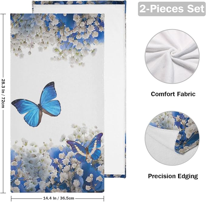 Blue White