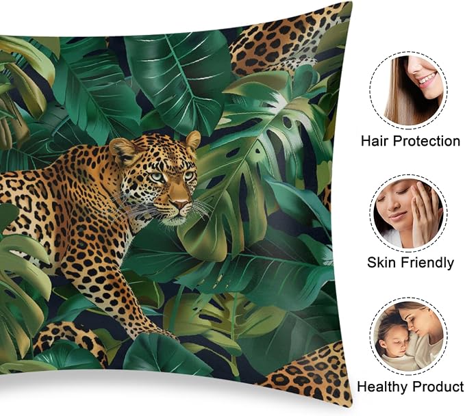 Leopard Palm Leaves