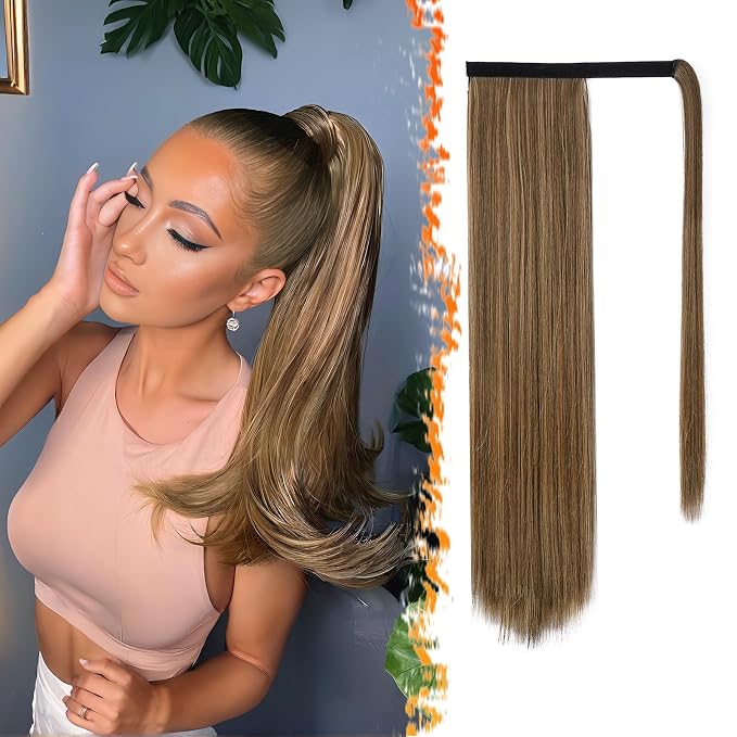 Brown with Honey Blonde
