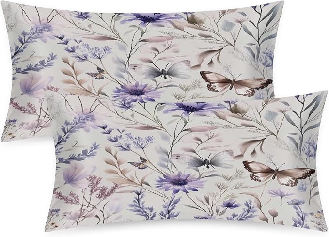 Wildflowers Butterfly Purple