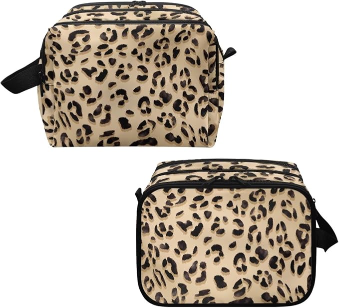 Brown Leopard Print