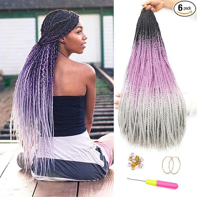 Black-Purple-Gray