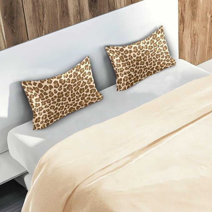 Brown Leopard Print