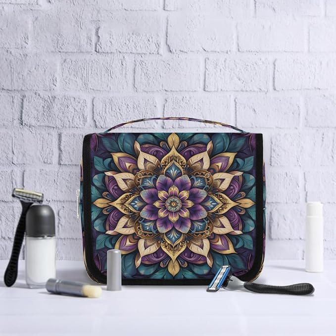 Z Purple Abstract Mandala